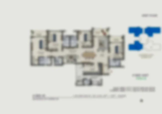 Brigade Upper Crest 4.5 BHK floor plan